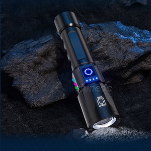 <span class=keywords><strong>Lampe</strong></span> torche <span class=keywords><strong>LED</strong></span> rechargeable haute puissance, longue portée, très <span class=keywords><strong>puissante</strong></span>, lanterne, <span class=keywords><strong>lampe</strong></span> de charge USB - Product Image 1