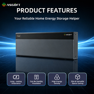 Système de stockage d'énergie solaire Powergo 7,83 kWh 10 kW Lifepo4 Lithium BYD 153 Ah 51,2 V, système de stockage d'énergie mural empilable IP65 CAN - Product Image 4