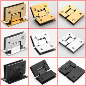 บานพับประตูกระจก Arno หนา 4 มม. เปิดได้ 180 องศา ติดตั้งง่าย สำหรับห้องอาบน้ำ - Product Image 3