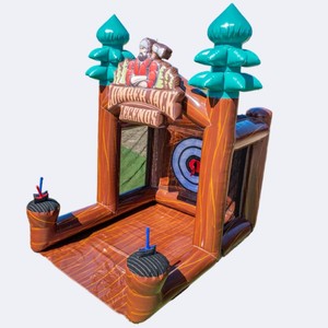 Jeu de lancer de hache Lumberjack Legends (version individuelle), divertissement intérieur/<span class=keywords><strong>extérieur</strong></span> pour fêtes, carnavals, événements en plein air, team building et jeux de bar - Product Image 2