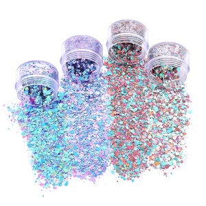 Bán buôn Đảng Pet số lượng lớn các loại màu sắc long lanh bột Thêm tốt long lanh Polyester Holographic Chunky long lanh - Product Image 1