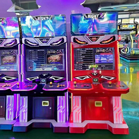 Machine d'arcade vidéo Baby Bear Styles 4300, machine de combat de rue à pièces métalliques, 6 ans et plus, machine de boxe en plastique, langue anglaise