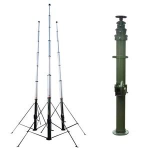 Treuil manuel portable <span class=keywords><strong>de</strong></span> 10 m, mât télescopique, charge <span class=keywords><strong>de</strong></span> 40 kg pour moniteur <span class=keywords><strong>de</strong></span> vidéosurveillance - Product Image 6