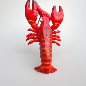 Modèle de statue d'écrevisse géante en fibre de verre personnage de <span class=keywords><strong>film</strong></span> et de télévision peint à la main écologique - Product Image 4