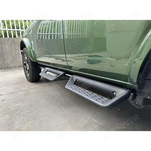 JP16 ODM Venta Caliente Nerf Bar Escalones Laterales Barras 4 Puertas Aluminio Paso Lateral Escalones Estribo Para Ford <span class=keywords><strong>Bronco</strong></span> 2021 <span class=keywords><strong>2022</strong></span> 2023 2024 - Product Image 2