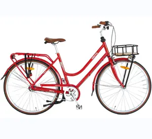 CE Approved Holland Style Modische 20 Zoll Single Speed Fahrrad 7-Gang Frauen City Bicycles Classic Lady City Bike