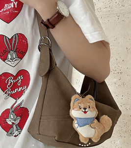 Nuevo Llavero de Peluche de Perro Corgi de Dibujos Animados, Muñeco de Peluche para Colgar en Bolsos, Ideal para Máquinas de Garra - Product Image 3