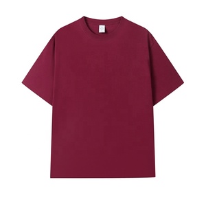 Haute qualité hommes décontracté surdimensionné T-Shirt personnalisé blanc tricoté tissu col rond plaine teint à manches courtes T-shirt De Manga <span class=keywords><strong>Curta</strong></span> - Product Image 4