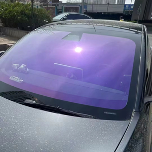 غشاء شاميليون ملون لنافذة الخصوصية صبغ نانو سيراميك للنوافذ غشاء أمان للنوافذ والأشعة تحت البنفسجية غشاء واقي للسيارة لأفلام السيارات - Product Image 1