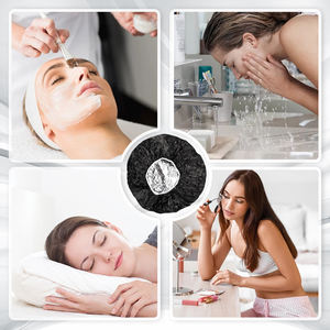 Gorros Negros para Acondicionamiento Profundo, Gorros de Ducha Reutilizables de Papel de Aluminio para Procesamiento Capilar, Tinte de Cabello, para Uso <span class=keywords><strong>en</strong></span> <span class=keywords><strong>Casa</strong></span> o <span class=keywords><strong>en</strong></span> Salón - Product Image 4