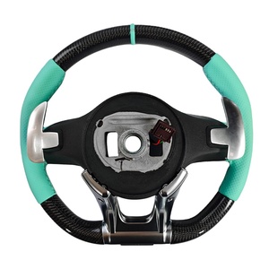 Volant de course en cuir et fibre de carbone PU pour GLA/GLB/GLC/E/<span class=keywords><strong>gle</strong></span>/CLS W205/W213/W177/W166 C43 C63 - Product Image 1
