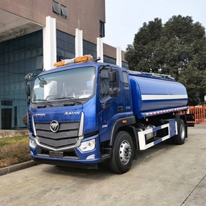Precio de Fábrica, Camión Cisterna de Agua Foton Auman 4x2 con Motor Diésel de 12000 Litros en Venta - Product Image 4