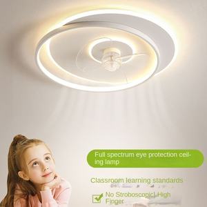 โคมไฟเพดาน LED แบบเรียบง่ายทันสมัยพัดลม3CCT ภายในอาคารสำหรับบ้านสำนักงานห้องนอนระเบียงทางเข้าตู้เสื้อผ้าห้องเก็บเสื้อคลุมสำหรับครอบครัวทางเดิน6000K - Product Image 3