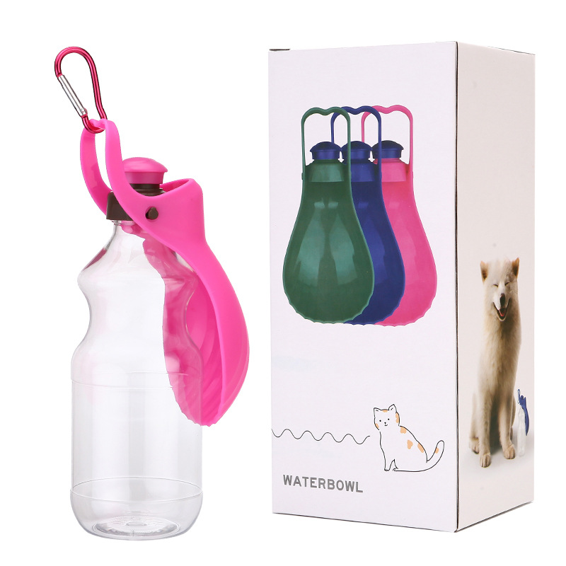 Dog Hanging Water Bottle in Portable Design 500ML
