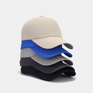 Embroidery Custom Logo Sporty Leopard Fashion Laser Cut Hole Stacked Hydro Mesh Baseball Hat Style Trucker Hat 6 Panel Cap - Product Image 4