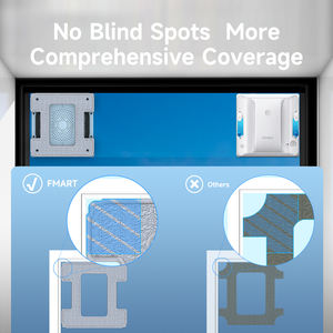 <span class=keywords><strong>Robot</strong></span> de nettoyage de vitres intelligent à ultrasons à pulvérisation bidirectionnelle avec assistant vocal, nettoyant pour vitres à deux côtés, machine de nettoyage de vitres d'angle - Product Image 6