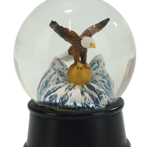 كرة ثلجية مخصصة على شكل نسر - تذكار بتصميم حيواني لديكور المنزل - Product Image 4