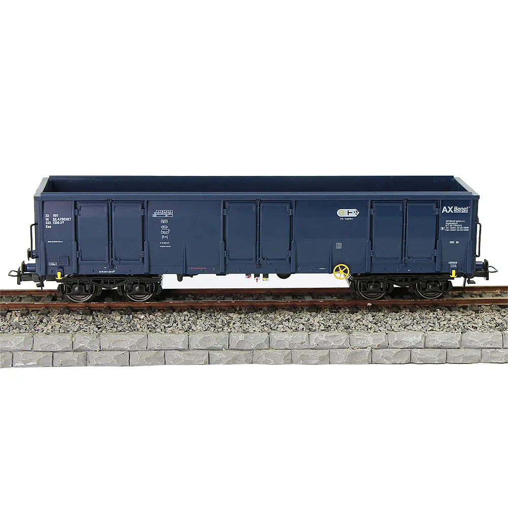 C8742 HO Scale Printed High-side Gondola Car Railway Wagons Rolling Stock 1:87 Freight Car