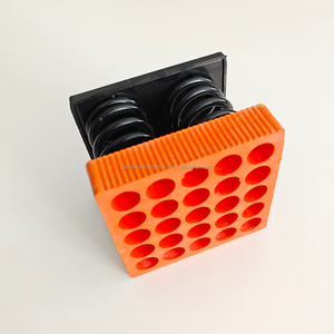 Floating Floor Spring Vibration Isolator with Mounting Holes for Acoustic Studio Cinema Soundproofing, Made in China - Product Image 5