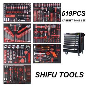 Ensemble d'outils de réparation automobile Xinyuan à 7 tiroirs, tiroirs superposés en acier au carbone multicolores pour utilisation sur les véhicules, pour les laveuses de voitures - Product Image 2