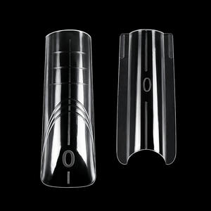 Molde <span class=keywords><strong>de</strong></span> plástico tipo sándwich <span class=keywords><strong>para</strong></span> uñas, herramientas <span class=keywords><strong>de</strong></span> práctica <span class=keywords><strong>de</strong></span> extensión <span class=keywords><strong>de</strong></span> gel, puntas <span class=keywords><strong>de</strong></span> uñas superiores e inferiores, moldes <span class=keywords><strong>para</strong></span> uñas, herramientas <span class=keywords><strong>de</strong></span> arte <span class=keywords><strong>de</strong></span> uñas, sin logo OEM - Product Image 2