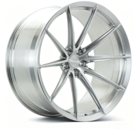 Rines de Aleación Forjados SL Custom de 22x11, 22x9.5 y 21x10.5 Pulgadas, 5x112, 5x114.3, 5x120, Plateados, Multirradio, Compatibles con BMW Serie 5 M5
