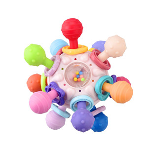Jouets de dentition sensorielle Bpa de qualité alimentaire CPC EN71 CE jouets de dentition pour bébé <span class=keywords><strong>Montessori</strong></span> - Product Image 6