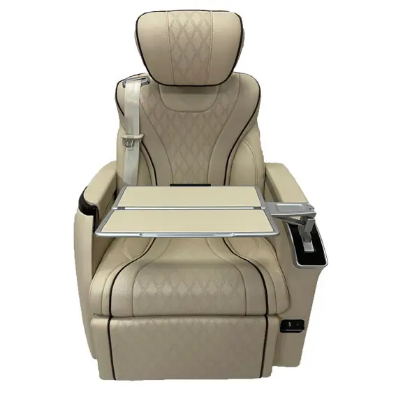 مقاعد سيارة فاخرة حسب الطلب وألواح طاولة معدلة ذات مبيعات عالية من الجلد متعددة الوظائف ومكونات عالية الجودة من قطع غيار السيارات