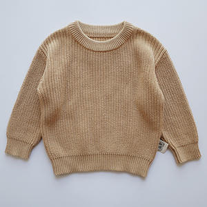 ฤดูใบไม้ร่วงฤดูหนาวผ้าฝ้ายUnisexถักเสื้อกันหนาวเด็กทารกแรกเกิดถักChunkyเส้นด้ายเด็กเสื้อถักเด็กเสื้อกันหนาวสําหรับชายและGi - Product Image 2
