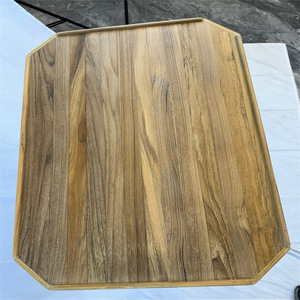 Meilleures ventes de dessus de table en teck pour le commerce électronique transfrontalier, rectangulaires, lisses, à bords droits, trois tailles ; pour accessoires de yacht et de marine - Product Image 2