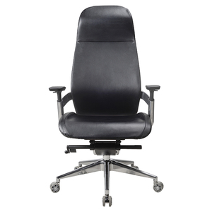 Sedia da ufficio di lusso con schienale alto e sedia da ufficio di Design moderno comoda per presidenti in pelle sintetica - Product Image 4