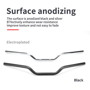 Prix avantageux Accessoires universels 7/8 "22mm Barres de poignée basses Pièces modifiées Guidon de moto Dirt Bike - Product Image 5