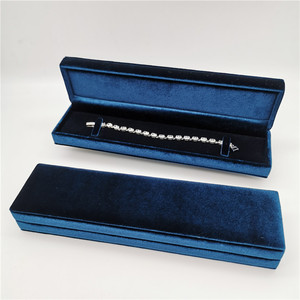 Luxury Jewellery Packaging Boxes Necklace Jewelry Packaging Boxes for Women <b>Soft</b> Velvet Plastic Jewelry Gift <b>Box</b> - Product Image 3