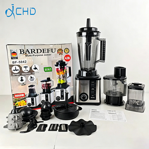 Licuadora Multifuncional 8 en 1 <span class=keywords><strong>de</strong></span> Alta Resistencia, 9500W, 2.5L, 8 Cuchillas <span class=keywords><strong>de</strong></span> Acero Inoxidable, 15 Velocidades, para Hacer Smoothies, Uso Doméstico y al Aire Libre - Product Image 2