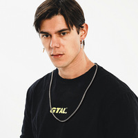 Chaîne en corde torsadée en acier inoxydable 2mm-8mm style Hip-hop, collier électroplaqué inaltérable, unisexe, usage quotidien, vente en gros