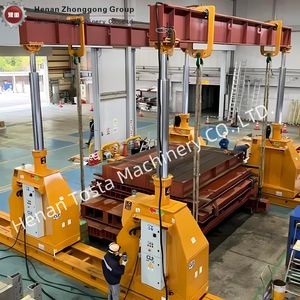 เครนขาสูงไฮดรอลิกสำหรับงานหนักแกนมอเตอร์กำลังยก1500ตันความสูง12ม. จากโรงงาน - Product Image 3