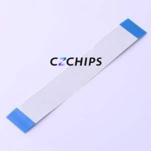 F-FFC1K14P-1000 FFC Cable (Flexible Flat Cable) P=1mm Connector 14P 1mm 0.3mm Non-Inverting - Product Image 2