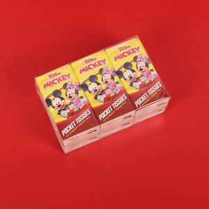 الشركات المصنعة العلامة التجارية الفردية جيب الأنسجة لب الخشب البكر طويلة حزمة جيب الأنسجة 3ply 4ply مصغرة مناديل - Product Image 1