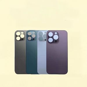 Pièces de rechange en gros pour téléphones portables : Coque arrière en verre avec câble flexible pour iPhone 15 Pro, boîtier arrière en verre avec lentille - Product Image 2