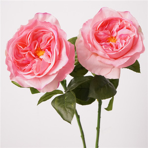 <span class=keywords><strong>Rose</strong></span> Papillon Artificielle au Toucher Réel - Product Image 3