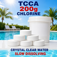 Acide trichloroisocyanurique RHONDA - Granulés de chlore - Produit chimique écologique pour piscine - 100% pur - Capacité 1000L - Emballage en fût de 5-50 kg