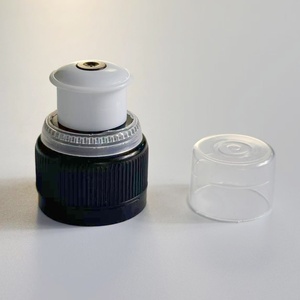 28mm 28/410 sin derrames plástico Push Pull deporte agua potable botella tapa con tapa Color personalizado - Product Image 5