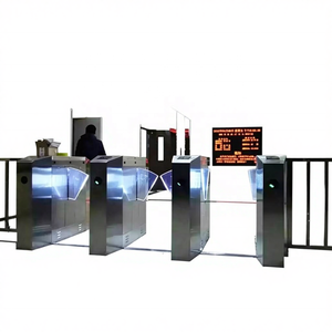 Tornello lettore di codici a barre/full automatic flap barriera cancello di ingresso/rfid validatore tornello - Product Image 1