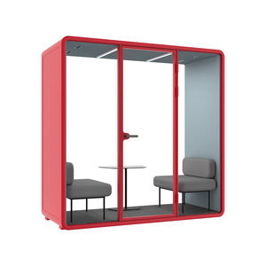 Cabina Modular Insonorizada para Reuniones en Salas de Exposiciones, de Uso Temporal - Product Image 4