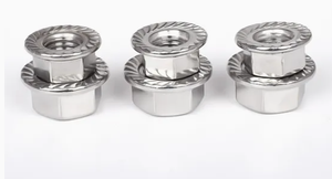 น็อตหน้าแปลนสแตนเลสสตีล M12 M8 M6 M10หกเหลี่ยม - Product Image 5