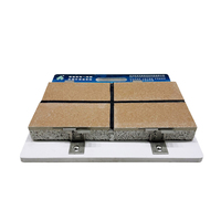 Matériaux insonorisants, panneaux thermiques en mousse de polystyrène adhésifs pour plafond, panneaux muraux en laine de roche, panneaux acoustiques en laine de roche