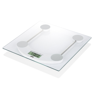 Báscula de baño digital cuadrada de vidrio templado transparente de alta precisión báscula de peso corporal - Product Image 2