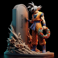 Figurines d'impression 3D, résine personnalisée, modèle de jouet de haute qualité, couleur One Piece, MOQ, service d'impression 3D