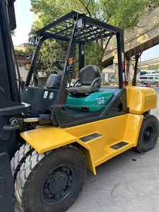Montacargas Diésel Komatsu de 10 Toneladas Usado, Original de Japón, Modelo FD100-7 2023, Económico - Product Image 4