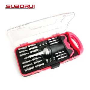 Kit d'outils de réparation manuels Suborui 28 pièces, <span class=keywords><strong>clé</strong></span> à cliquet magnétique à <span class=keywords><strong>poignée</strong></span> <span class=keywords><strong>en</strong></span> T, jeu de <span class=keywords><strong>tournevis</strong></span> - Product Image 1